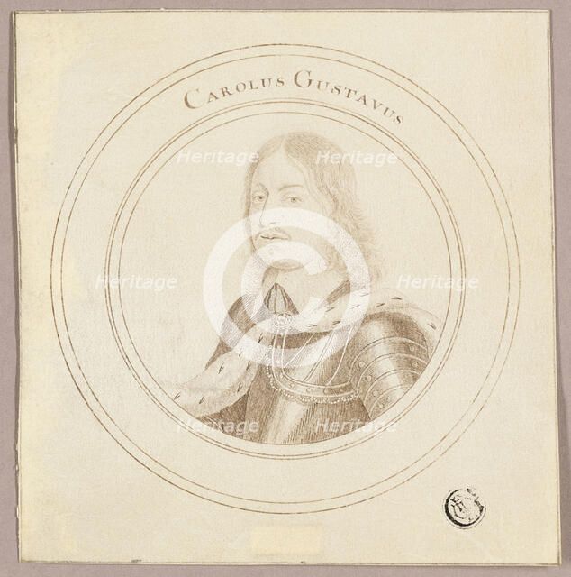 Carolus Gustavus, 1692. Creator: John Faber the Elder.