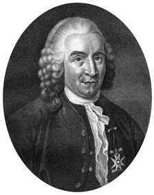 Carolus Linnaeus, 18th century Swedish botanist,physician and zoologist, (1812).Artist: J Chapman