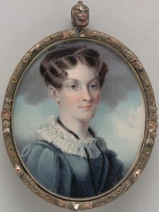 Carolyn Mishner, ca. 1825. Creator: Hugh Bridport