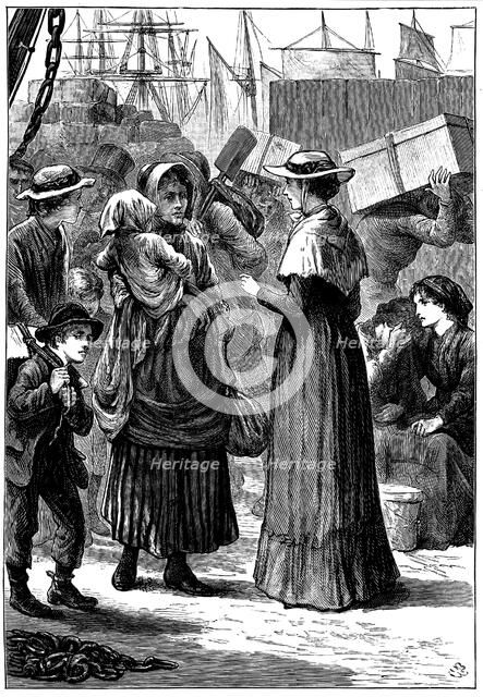 Caroline Chisholm, The Emigrant's Friend', Sydney, Australia, c1845. Artist: Unknown