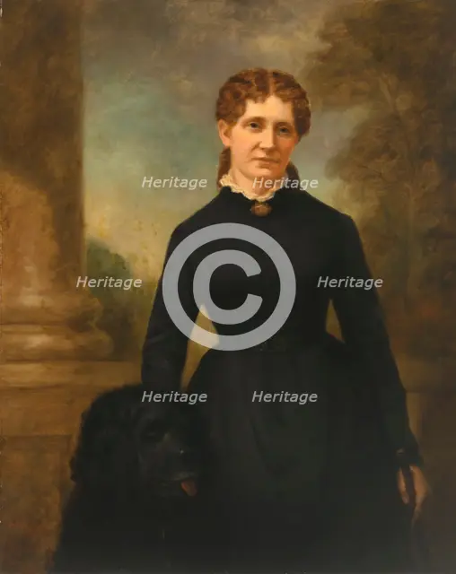 Caroline Chrysler Lee, 1889. Creator: John Horsburgh.