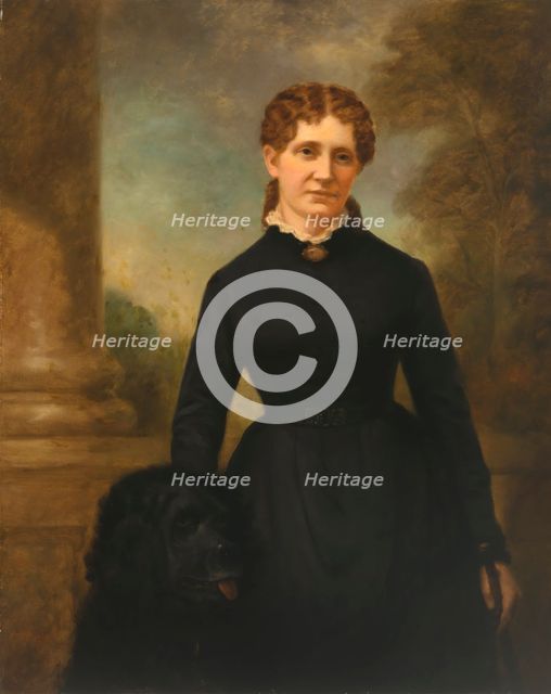 Caroline Chrysler Lee, 1889. Creator: John Horsburgh.
