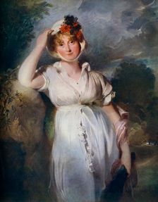 Caroline Amelia Elizabeth of Brunswick c1788-1810, (1912).Artist: Thomas Lawrence