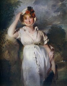 Caroline Amelia Elizabeth of Brunswick c1788-1810, (1912).Artist: Thomas Lawrence