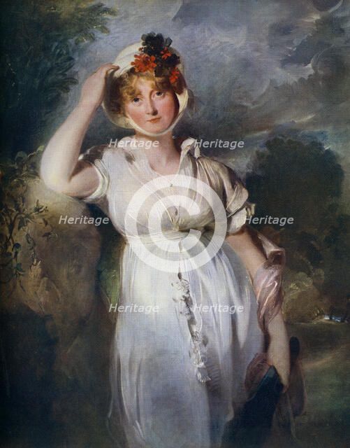 'Caroline Amelia Elizabeth of Brunswick', c1788-1810, (1912).Artist: Thomas Lawrence