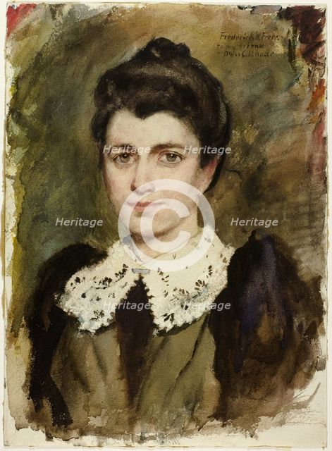 Caroline D. Wade, n.d. Creator: Frederick Warren Freer.