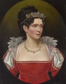Caroline of Baden (1776-1841), Queen of Bavaria. Creator: Dürck, Friedrich (1809-1884)