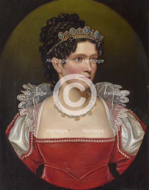 Caroline of Baden (1776-1841), Queen of Bavaria. Creator: Dürck, Friedrich (1809-1884).