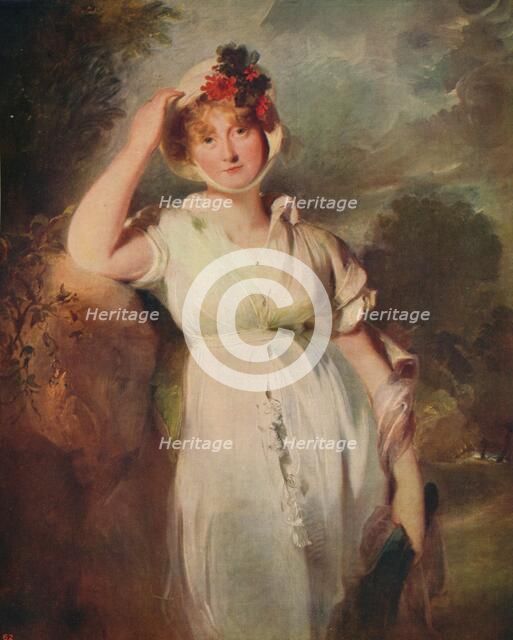'Caroline of Brunswick (1768-1821), Queen of George IV', 1798, (c1915). Artist: Thomas Lawrence.
