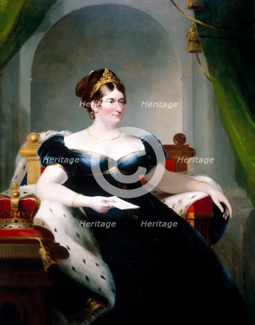 Caroline of Brunswick, Consort of George IV, 1820. Artist: James Lonsdale