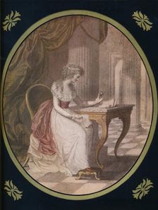 Caroline of Litchfield, meditating on Waldstein's Picture c1780s, (1910)