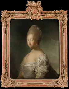 Caroline Mathilde, Queen of Denmark, 18th century. Creator: Carl Gustaf Pilo