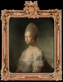 Caroline Mathilde, Queen of Denmark, 18th century. Creator: Carl Gustaf Pilo