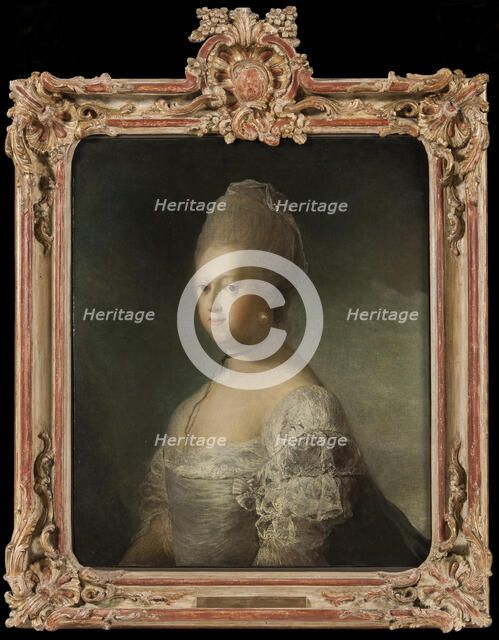 Caroline Mathilde, Queen of Denmark, 18th century. Creator: Carl Gustaf Pilo.