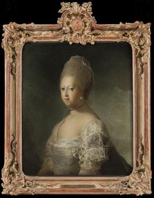 Caroline Mathilde, Queen of Denmark, 18th century. Creator: Carl Gustaf Pilo