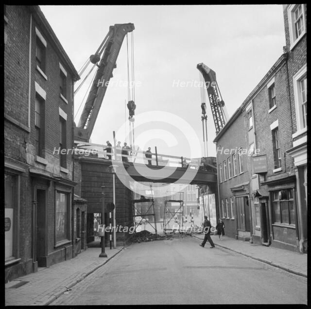 Caroline Street, Longton, Stoke-on-Trent, 1965-1968. Creator: Eileen Deste.