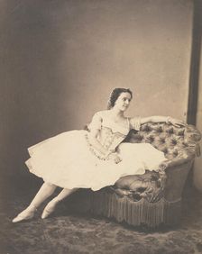 Caroline Rosati, ca. 1860. Creator: André-Adolphe-Eugène Disdéri