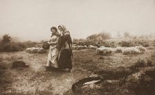 Carolling, 1887, printed January 1890. Creator: Henry Peach Robinson