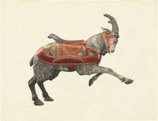 Carousel Goat, c. 1938. Creator: Donald Donovan