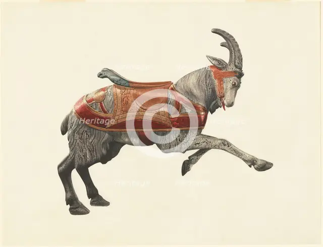 Carousel Goat, c. 1938. Creator: Donald Donovan.
