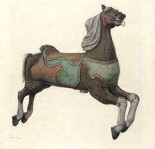 Carousel Horse, 1935/1942. Creator: Mina Lowry