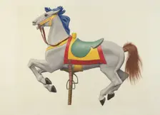 Carousel Horse, 1935/1942. Creator: Unknown