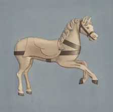 Carousel Horse, c. 1939. Creator: Henry Murphy