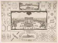 Carousel in Florence for the Marriage of The Grand Duke Ferdinand II, 1637. Creator: Stefano della Bella