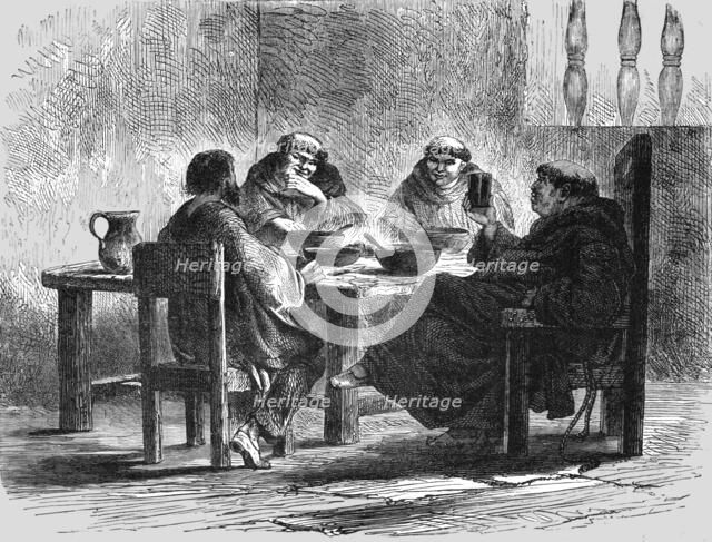 'Carousing in the Cloister; A Ride Round the Valley of Mexico', 1875. Creator: Frederick A. Lyons.