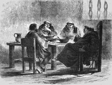 Carousing in the Cloister; A Ride Round the Valley of Mexico 1875. Creator: Frederick A. Lyons