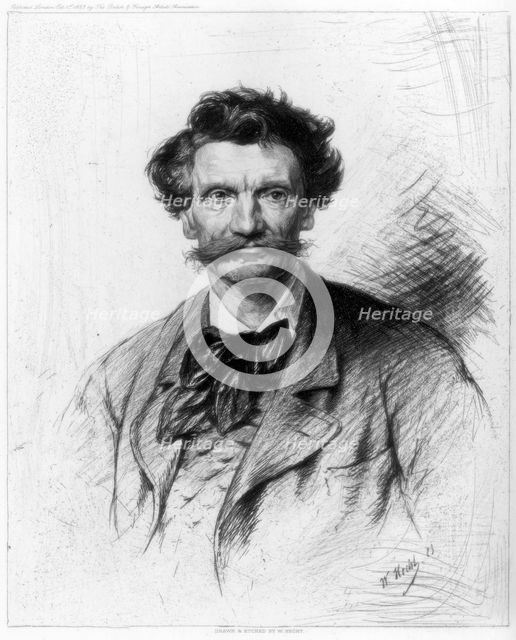 Carl von Piloty, German artist, c1880-1882.Artist: W Hecht