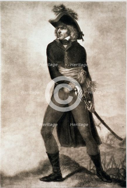 Carl XIV Johan of Sweden, when he was Field Marshal of France, c1804-c1810. Artist: PM Mix