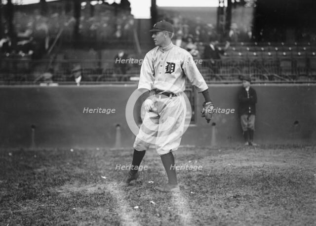 Carl Zamloch, Detroit Al (Baseball), 1913. Creator: Harris & Ewing.