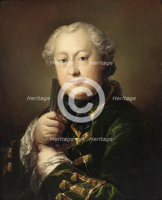 Carl Alexander von Ungern-Sternberg, Swedish Envoy in Copenhagen, 1760. Creator: Carl Gustaf Pilo.