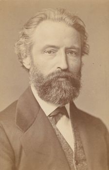 Carl Becker, 1860s. Creator: Loescher & Petsch