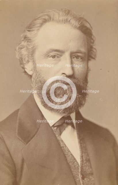 Carl Becker, 1860s. Creator: Loescher & Petsch.