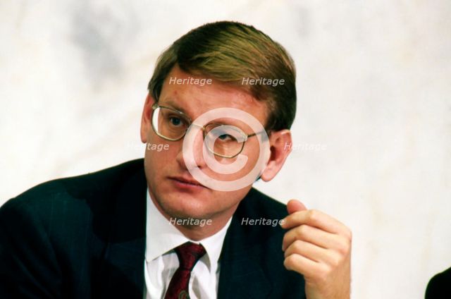 Carl Bildt, Swedish politician, c1980s(?). Creator: Unknown.