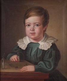Carl Bror Munck of Fulkila (1836-1905), 1840. Creator: Carl Wilhelm Nordgren