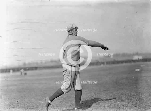Carl Cashion, Washington Al, At University of Virginia, Charlottesville (Baseball), 1912. Creator: Harris & Ewing.