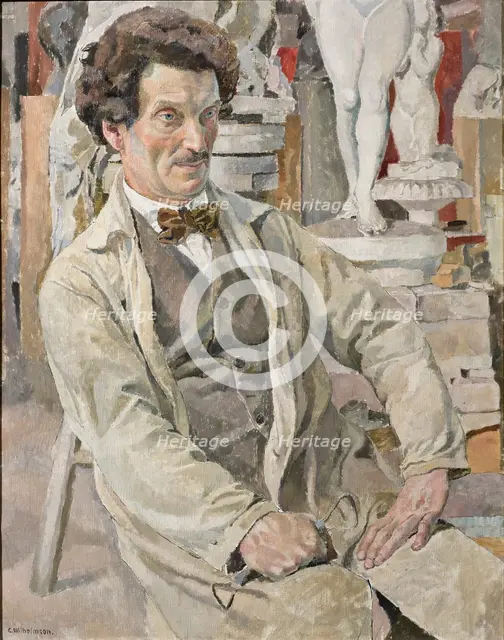 Carl Eldh, 1873-1954, artist, 1924. Creator: Carl Wilhelmson.