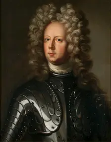 Carl Gustaf Rehnskiöld, 1651-1722, count, council of the realm, field marshal. Creator: Anon