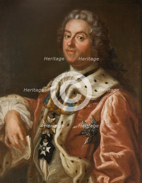 Carl Gustaf Tessin, 1695-1770, 1750. Creator: Olof Arenius.