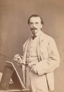 [Carl Haag], 1860s. Creator: John & Charles Watkins