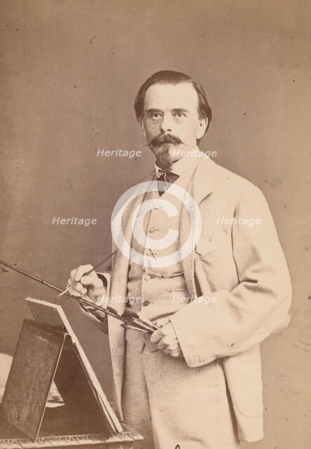 [Carl Haag], 1860s. Creator: John & Charles Watkins.