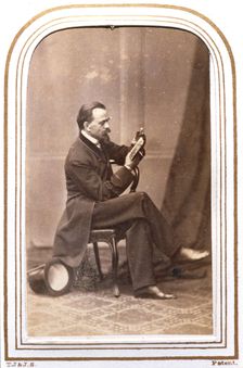 Carl Haag, c1862. Creator: Philip Fink