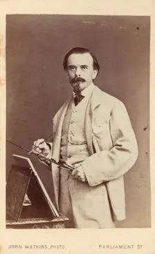 Carl Haag, RWS, (1820-1915), c1850-1880. Creator: John Watkins