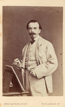 Carl Haag, RWS, (1820-1915), c1850-1880. Creator: John Watkins