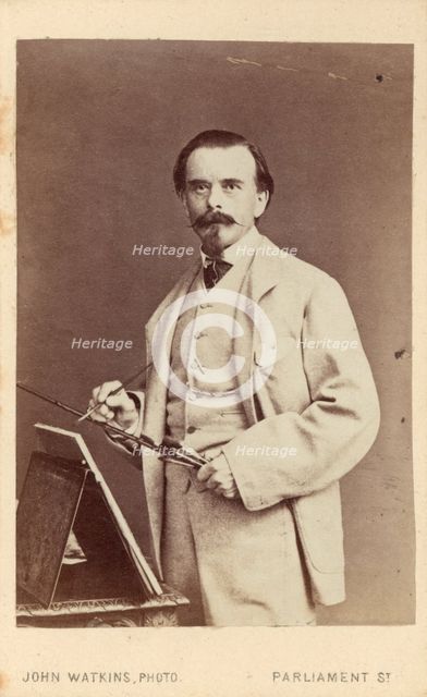 Carl Haag, RWS, (1820-1915), c1850-1880. Creator: John Watkins.