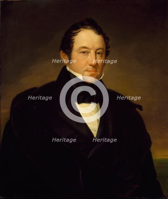 Carl Henric Cantzler, 1839. Creator: Carl Wilhelm Nordgren.