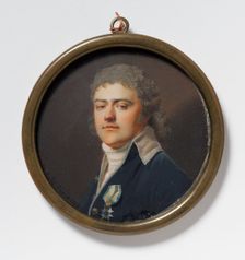 Carl Henrik Posse, 1767-1843, Count, military officer, 1799. Creator: Giovanni Domenico Bossi